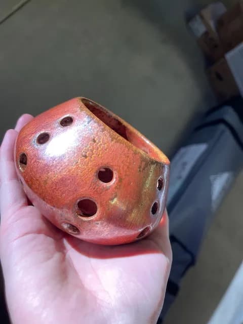 Candle Lantern by 404 Ceramics