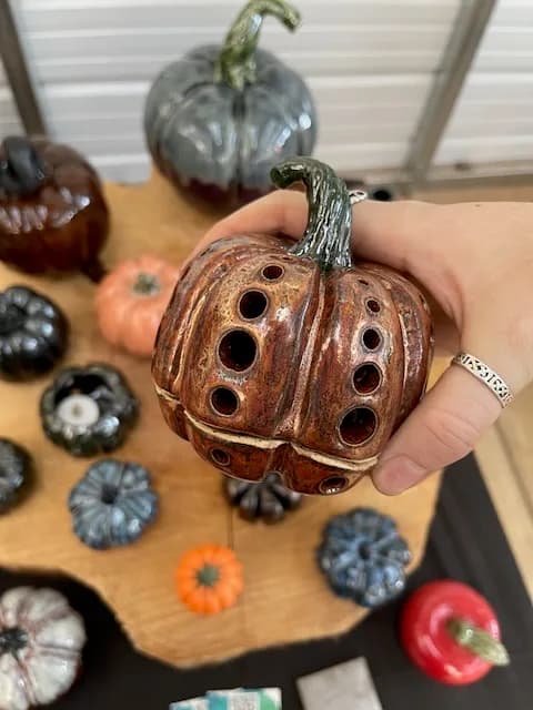 Candle Lantern by 404 Ceramics