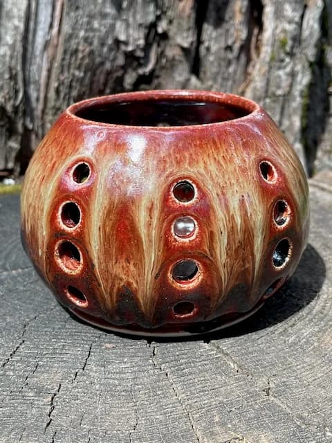 Candle Lantern by 404 Ceramics