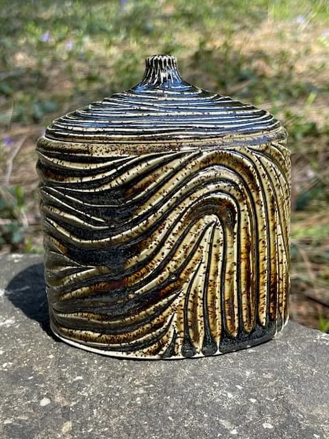 Mini • Sparkle • Jar — handmade ceramic by Kelly Olivier, 404 Ceramics