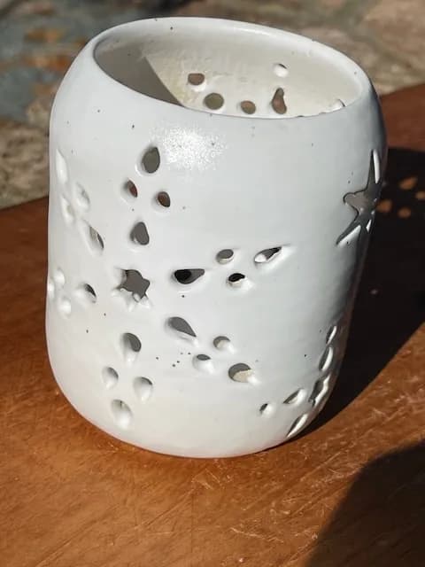 Candle Lantern by 404 Ceramics