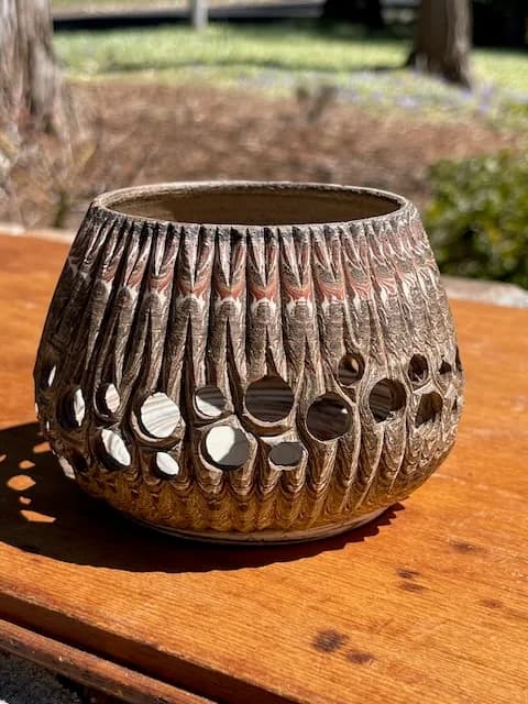 Candle Lantern by 404 Ceramics