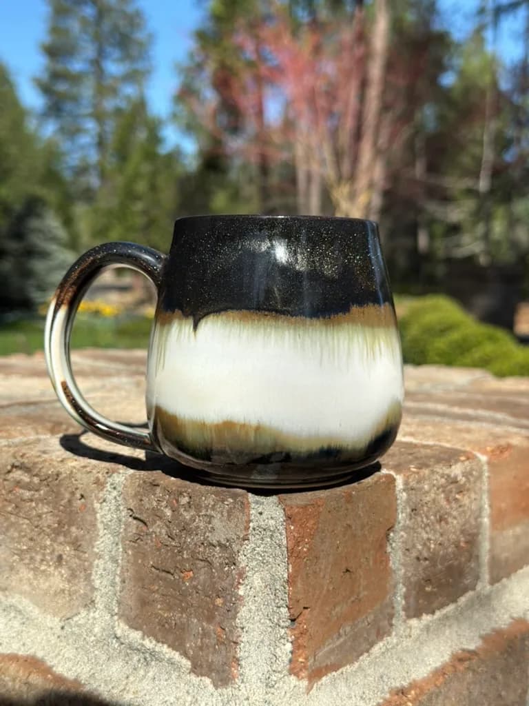 Sparkle • Mug — handmade ceramic by Kelly Olivier, 404 Ceramics