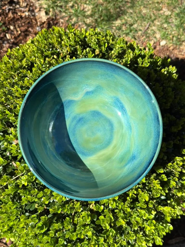 Flowing River • Bowl — handmade ceramic by Kelly Olivier, 404 Ceramics