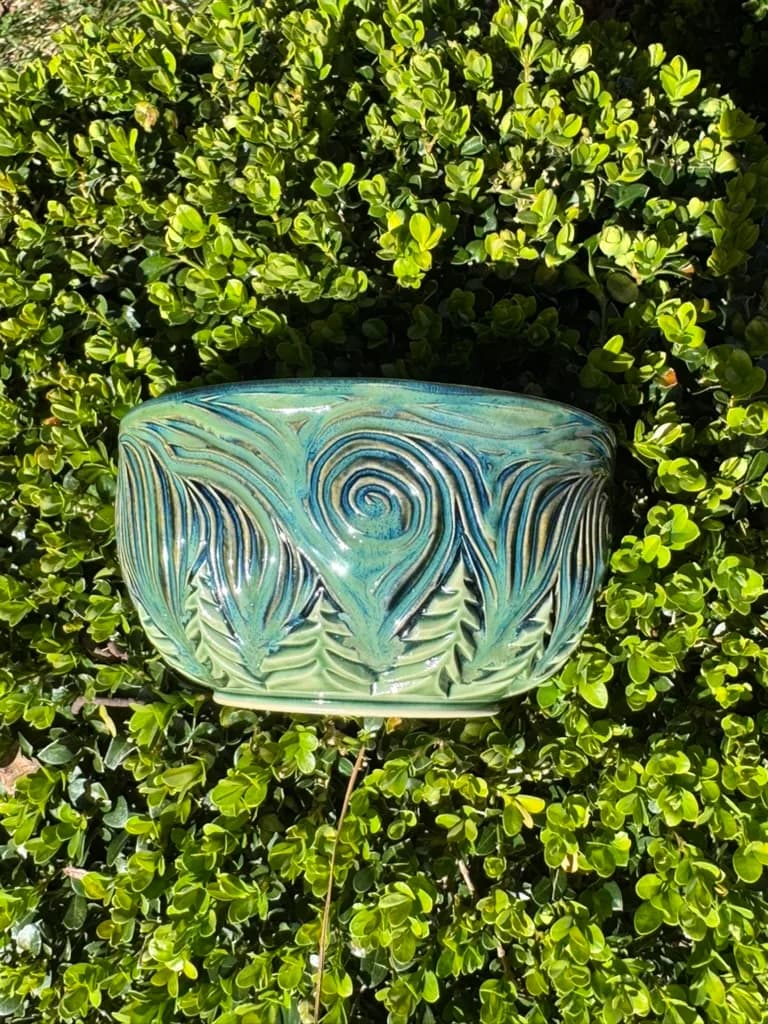 Starry Night • Bowl — handmade ceramic by Kelly Olivier, 404 Ceramics